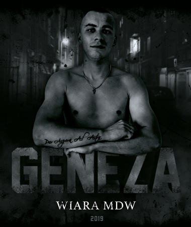 Geneza album cover presentation.