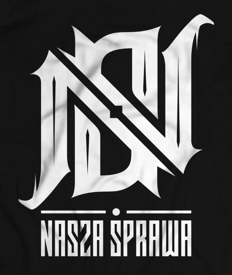 NS logo at the T-shirt presentation.