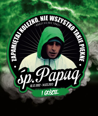 Śp Papug album cover presentation.